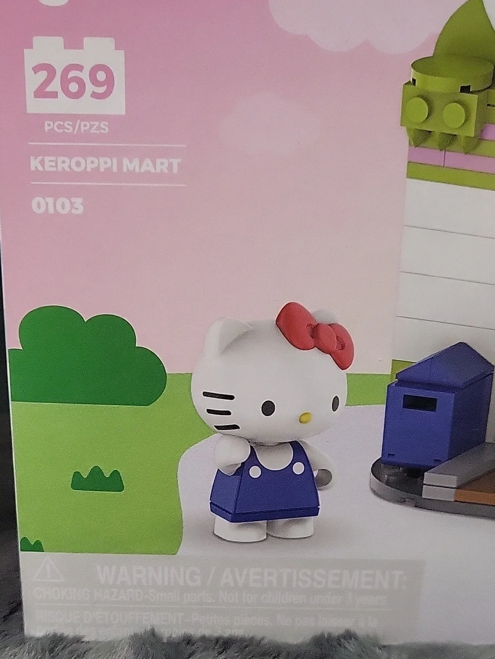 Hello Kitty and Friends Keroppi Mart Building Toy Set by BLDR And Jazwares